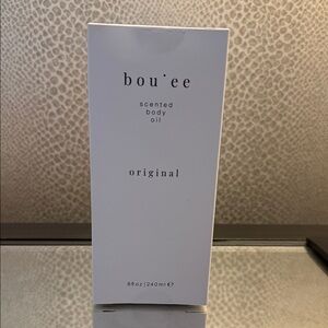 Riddle Oil Bou'ee Original Scented Body Oil - White NIB